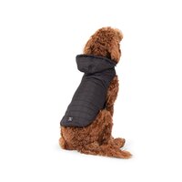Mog & Bone Waterproof Dog Vest Puffer Jackets Black - 6 Sizes image