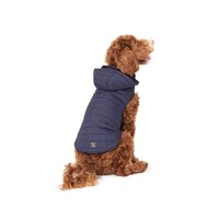 Mog & Bone Waterproof Dog Vest Puffer Jackets Navy - 6 Sizes image