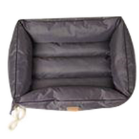 Mog & Bone Waterproof Cushion Dog Bed Charcoal - 2 Sizes image