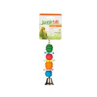 Jungle Talk Jungle Jingle Acrylic Interactive Bird Toy - 2 Sizes image