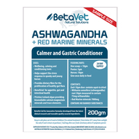 Betavet Natural Solutions Ashwagandha + Red Marine Minerals for Horses - 3 Sizes image