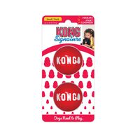 KONG Dog Signature Ball Toy Red - 3 Sizes image