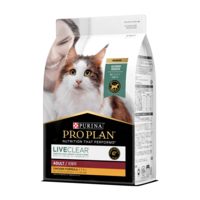 Pro Plan Adult Live Clear Dry Cat Food Chicken Formula - 2 Sizes image