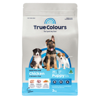True Colours Puppy All Sizes & Breeds Dry Dog Food Chicken & Brown Rice -2 Sizes image