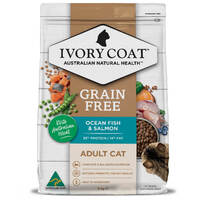 Ivory Coat Adult Grain Free Dry Cat Food Ocean Fish & Salmon - 2 Sizes image