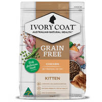 Ivory Coat Kitten Grain Free Dry Cat Food Chicken w/ Australian Meat - 2 Sizes image