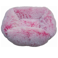 Prestige Pet Snuggle Pals Calming Rectangle Cuddler Pet Bed Ombre Pink -5 Sizes image