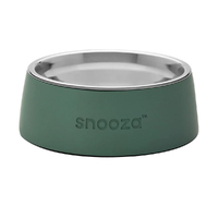 Snooza Concrete & Stainless Steel Non-Slip Pet Bowl - 2 Colours image