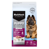 Black Hawk Puppy Large Breed Original Dry Dog Food Lamb & Rice - 3 Sizes image