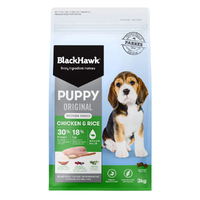 Black Hawk Puppy Medium Breed Original Dry Dog Food Chicken & Rice - 3 Sizes image