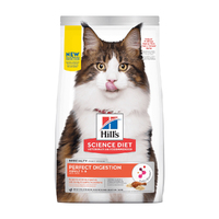 Hills Science Diet Adult 1+ Perfect Digestion Dry Cat Food - 2 Sizes image