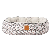 Mog & Bone 4 Season Reversible Circular Dog Bed Shadow Quartz - 4 Sizes image
