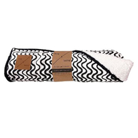 Mog & Bone Fleece Cotton Canvas Reversible Dog Blanket - 4 Colours image