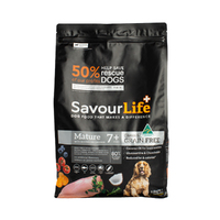 Savour Life Mature 7+ Grain Free Dry Dog Food w/ Chicken - 2 Sizes image
