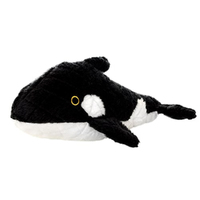 Tuffy Mighty Ocean Series Whale Interactive Plush Dog Squeaker Toy - 2 Sizes image
