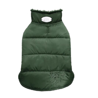 Dog Gone Gorgeous Puffer Stylish Fleece Jacket Hunter for Dogs - 4 Sizes image