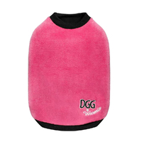 Dog Gone Gorgeous Warmie Planet Fleece Dog Coat Sweater Pink - 5 Sizes image