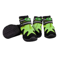 All for Paws Outdoor Durable Terrain Road Boots for Dogs Green - 3 Sizes image