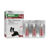 Neovet Spot-on Flea & Worms Treatment for Dogs 10-25kg - 2 Sizes image