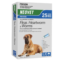 Neovet Spot-on Flea & Worms Treatment for Dogs Over 25kg - 2 Sizes image