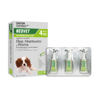 Neovet Spot-on Flea & Worms Treatment for Puppies & Small Dog Up to 4kg -2 Sizes image