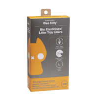 Rufus & Coco Wee Kitty Bio Elasticised Litter Tray Liners - 2 Sizes image