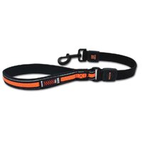 Scream Reflective Bungee Leash w/ Padded Handle for Dogs Loud Orange - 2 Sizes image