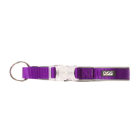 Dog Gone Smart Comet LED Pet Reflective Safety Collar Purple - 3 Sizes image
