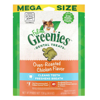 Greenies Feline Dental Treats Oven Roasted Chicken for Cats - 2 Sizes image