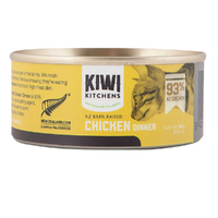 Kiwi Kitchens Barn Raised Chicken Dinner Canned Wet Cat Food x 24 - 2 Sizes image