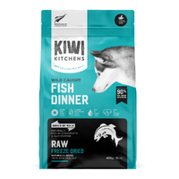 Kiwi Kitchens Raw Freeze Dried Wild Caught Fish Dinner Dry Dog Food - 3 Sizes image