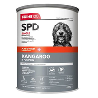 Prime 100 SPD Adult & Senior Air Dried Dry Dog Food Kangaroo & Pumpkin - 2 Sizes image