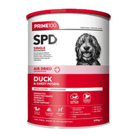 Prime 100 SPD All Ages Air Dried Dry Dog Food Duck & Sweet Potato - 2 Sizes image