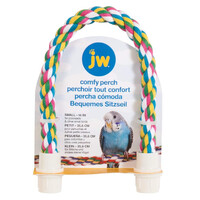 JW Pet Comfy Perch Multicolour for Pet Birds - 3 Sizes image