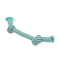 Mammoth Flossy Chews Extra Fresh 2 Knot Bone Interactive Dog Toy - 3 Sizes image