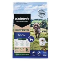 Black Hawk Adult All Breeds Healthy Benefits Dental Care Dry Dog Food - 2 Sizes image