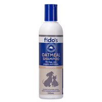 Fidos Oatmeal Grooming Shampoo for Dogs Cats Puppies & Kittens - 3 Sizes image