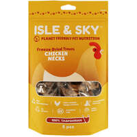 Isle & Sky Chicken Necks Freeze Dried Treats for Dogs & Cats Small - 2 Sizes image