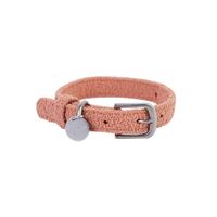 Lilly + Dash Boucle Pet Dog Collar with Branded ID Tag Terracotta - 3 Sizes image