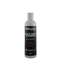 Petway Petcare Black Coats Shampoo for Dogs with Black & Dark Coats - 4 Sizes image