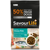 Savour Life Adult Essentials Dry Dog Food Ocean Fish w/ Veggies & Rice - 2 Sizes image