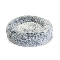 Superior Pet Curl Up Cloud Calming Pet Dog Bed Dove Grey - 4 Sizes image