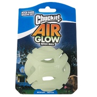 Petmate Chuckit Max Glow Air Fetch Interactive Dog Toy Medium 6cm - 2 Sizes image