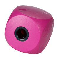 Kruuse Buster Cube Treat Dispenser Interactive Dog Toy Cherry - 2 Sizes image