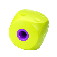 Kruuse Buster Cube Treat Dispenser Interactive Dog Toy Lime - 2 Sizes image