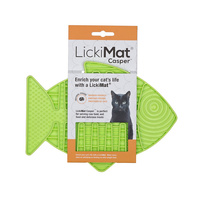LickiMat Classic Casper Slow Feeder Mat Freezer Safe for Cats - 5 Colours image