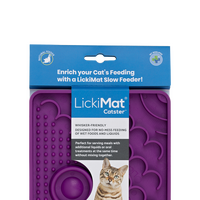 LickiMat Classic Catster Slow Feeder Mat Freezer Safe for Cats - 2 Colours image