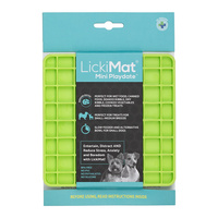 LickiMat Mini Playdate Slow Feeder Mat Freezer Safe for Dogs - 4 Colours image
