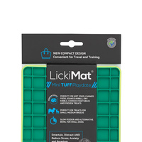 LickiMat Mini Tuff Playdate Slow Feeder Mat Freezer Safe for Dogs - 2 Colours image