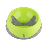 LickiMat OH Bowl Dental Health Pet Dog Bowl Dishwasher Safe Green - 3 Sizes image